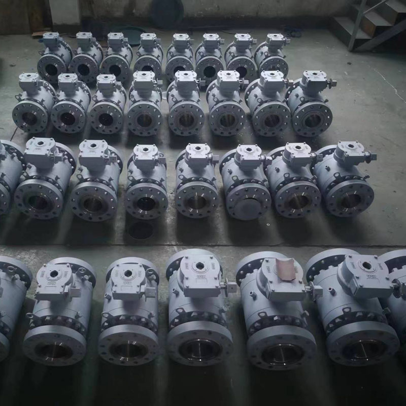 Gesmede Trunnion Mounted Ball Valve